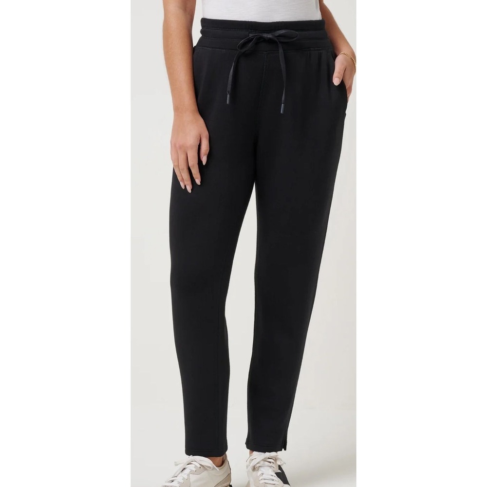 Travis Mathew Women's Skyloft‎ Soft Ankle Sweatpant Pants - Black - Large - $120